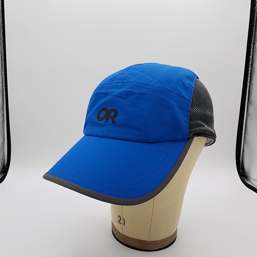 OUTDOOR RESEARCH OR Lightweight Blue SWIFT CAP Running Gym Hike Sun Baseball Hat - Picture 2 of 12